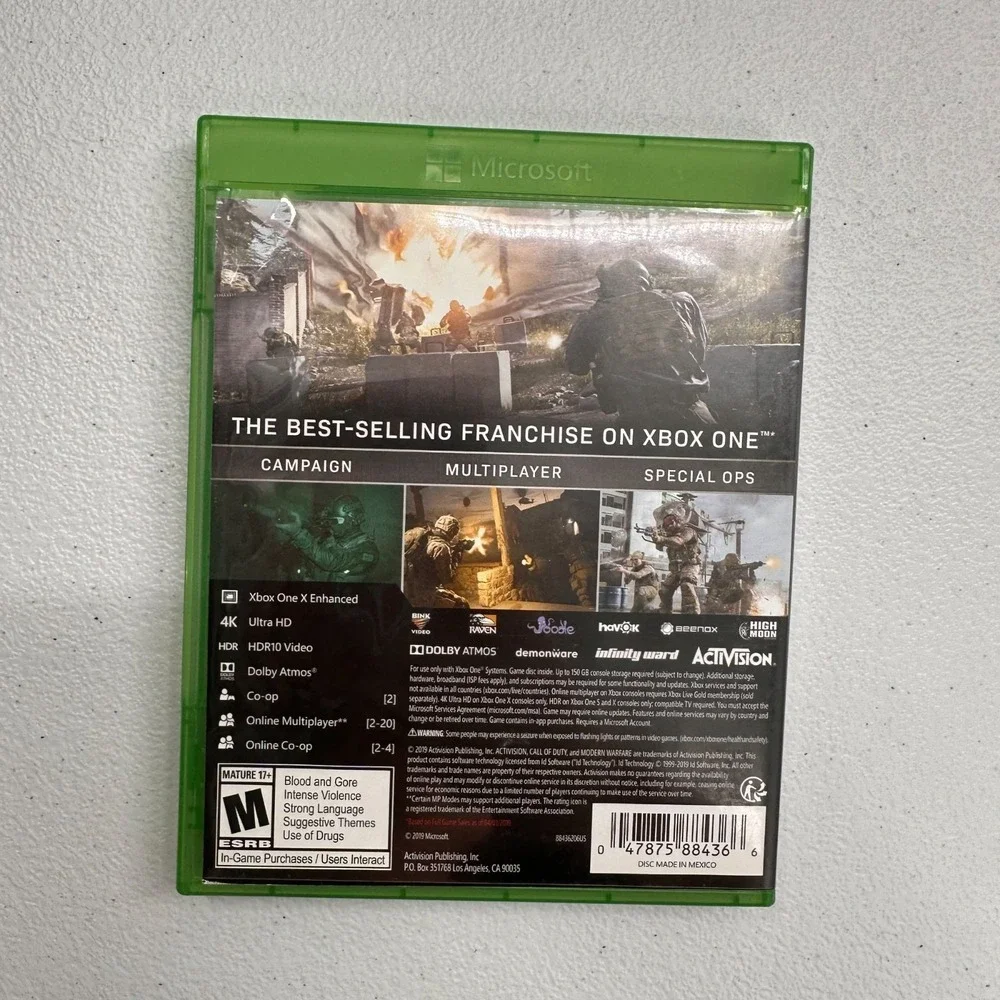 Xbox One Call Of Duty Modern Warfare Just Dance‎ 2022 Madden NFL 21 Bundle Games